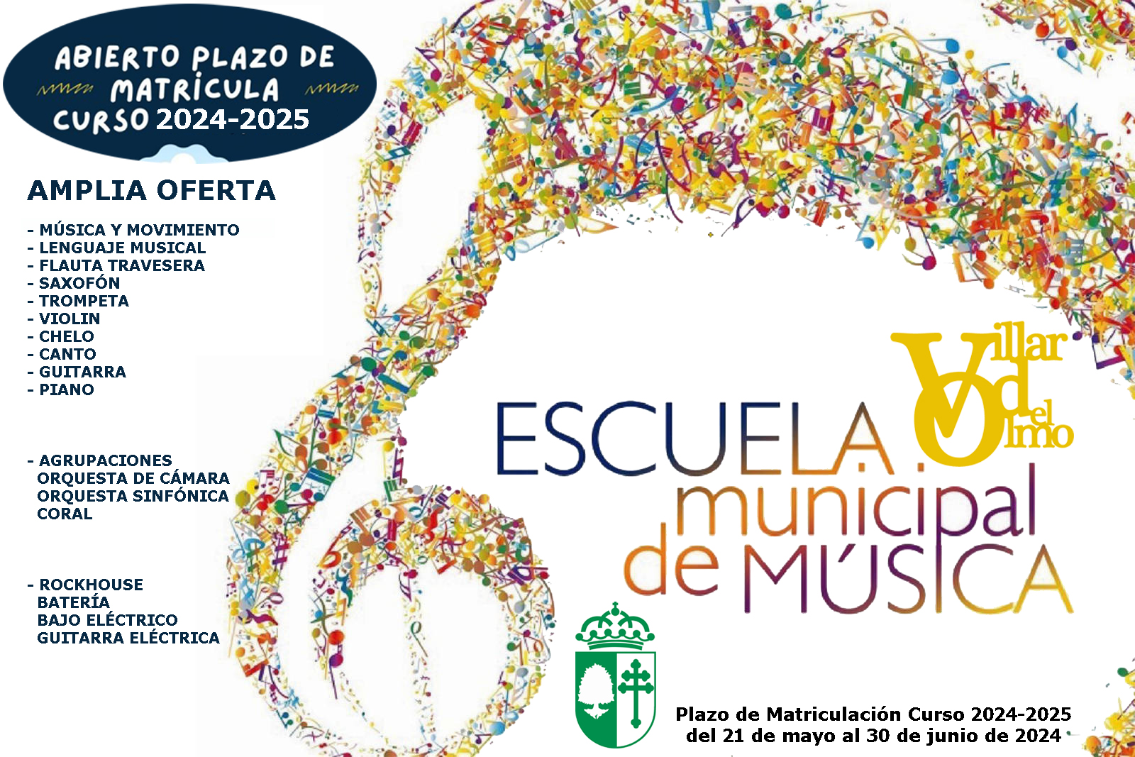 ESCUELAMUNICIPALDEMUSICAMATRICULACIONCURSO-2024-2025